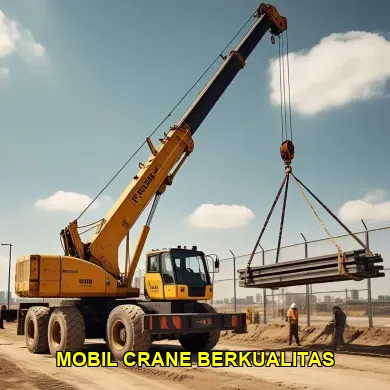 Mobil Crane untuk Pemasangan Kaca Gedung Kantor Jalan Seturan